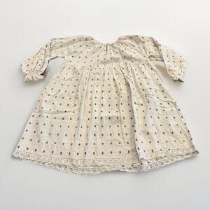 Yoli & Otis Womens Beige Pure 100% Cotton Long Sleeve Dress Shirt One Size